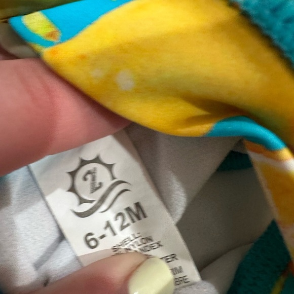 Infant UPF Swimwear with Lemon Print - Picture 3 of 3